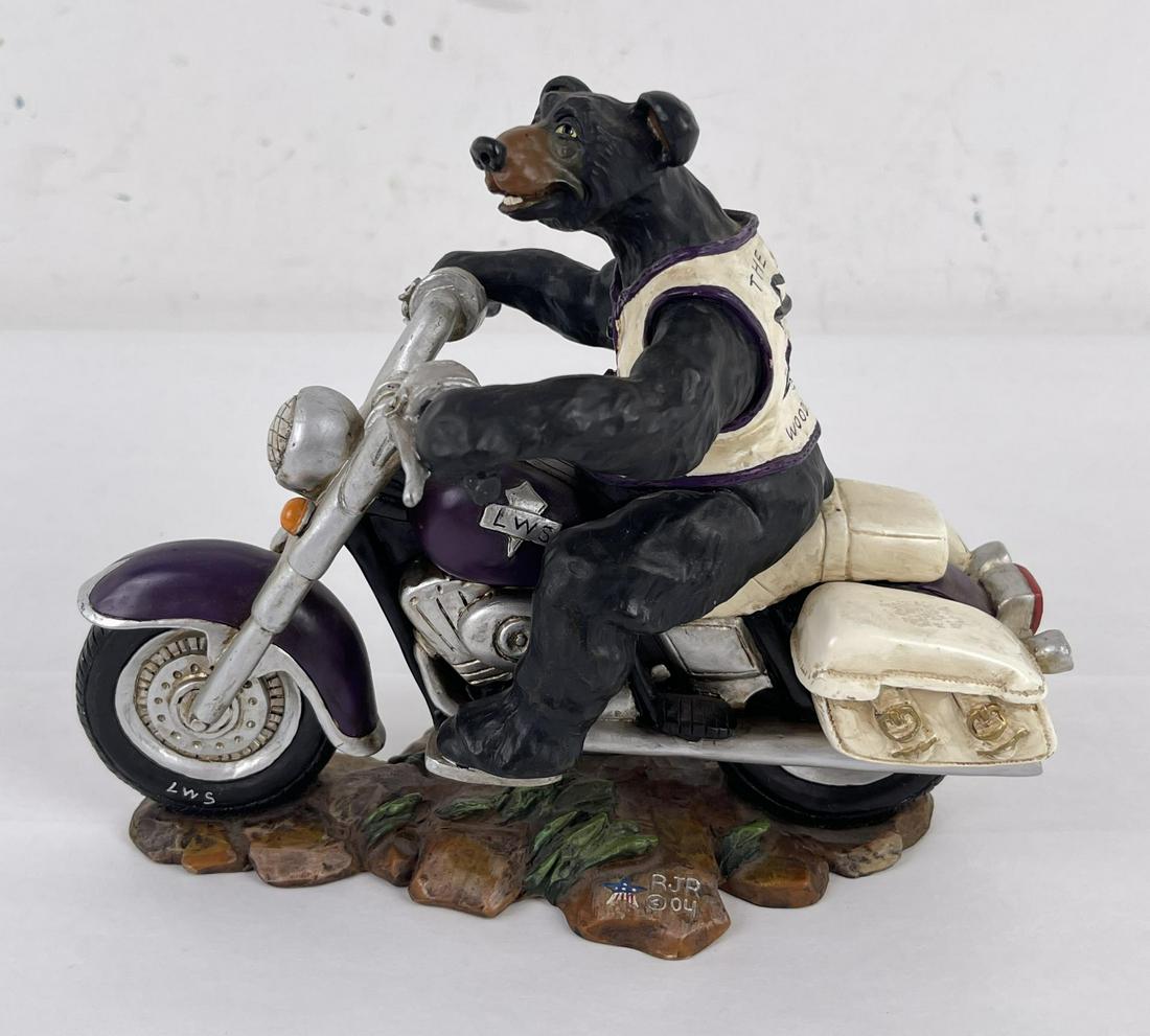Rick Rowley The Lost Woodsman Motorcycle Bear (1 of 6)