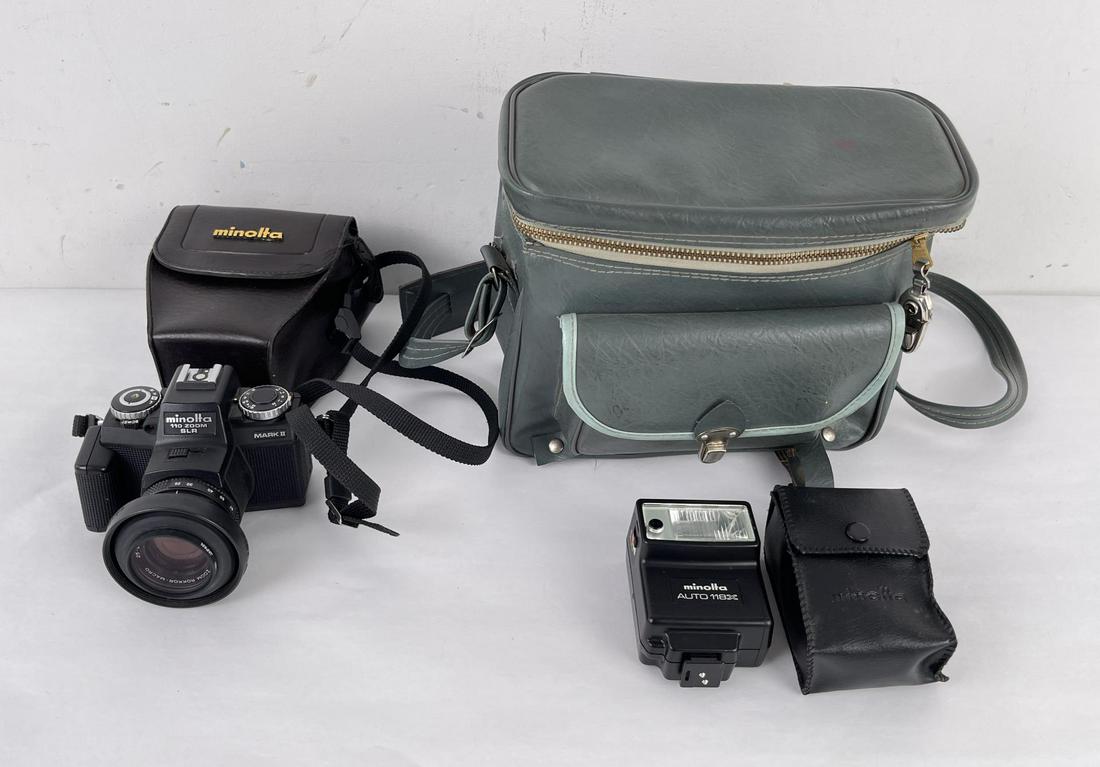 Minolta 110 Zoom SLR Mark II 35mm Film Camera (1 of 7)