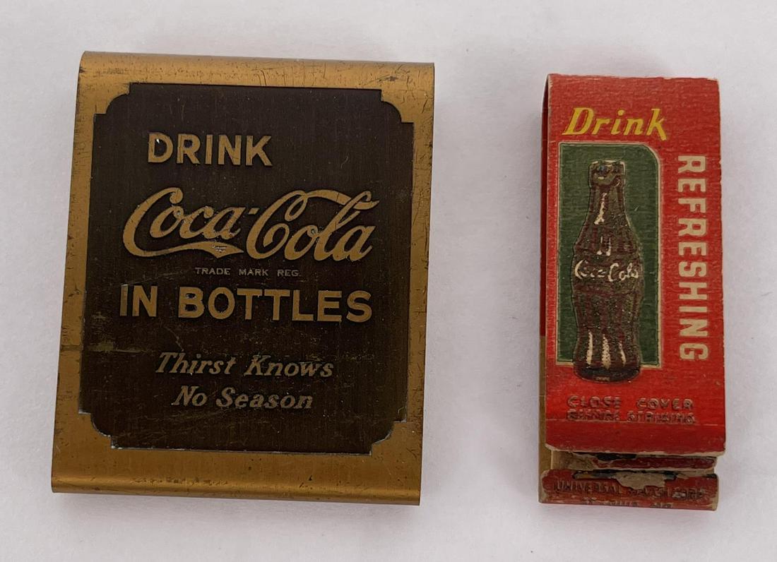 Coca Cola Matchbook Holder Cover (1 of 5)