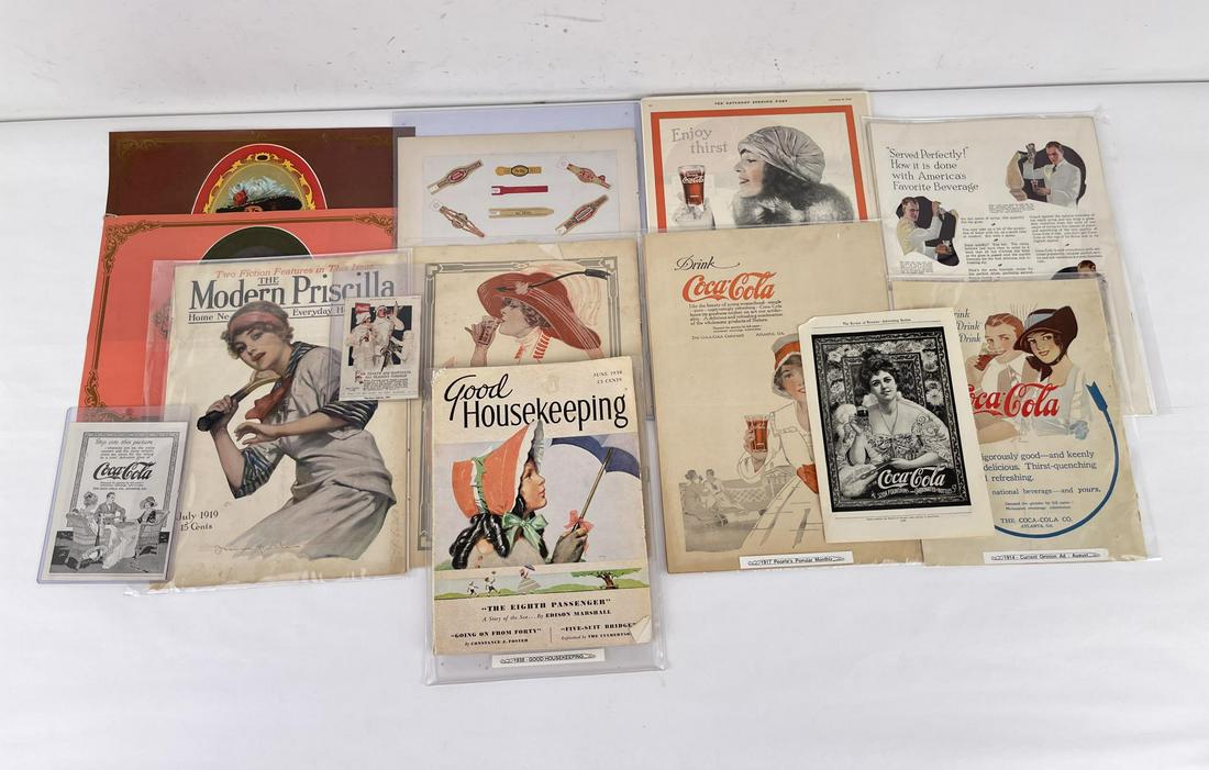 Group of Assorted Coca Cola Advertising (1 of 7)