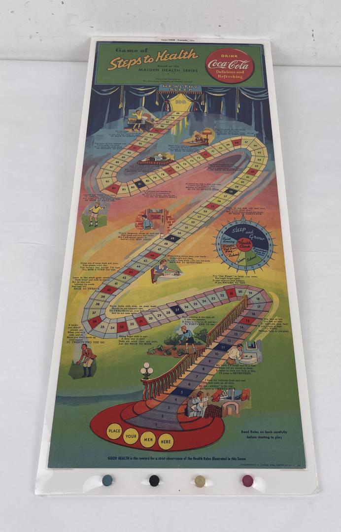 Coca Cola Steps to Health Board Game (1 of 5)