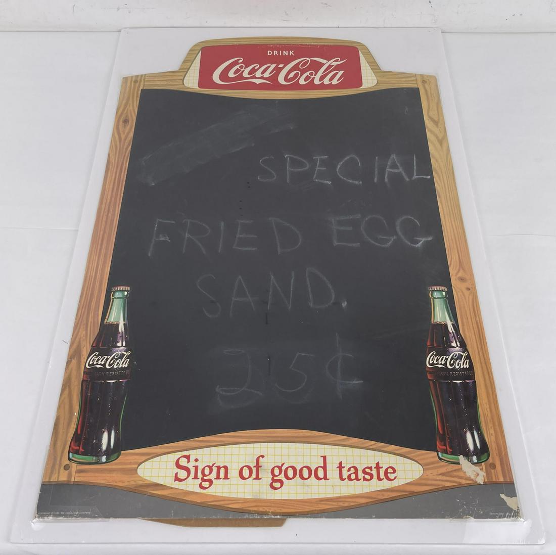 Coca Cola Chalkboard Store Display Sign (1 of 4)