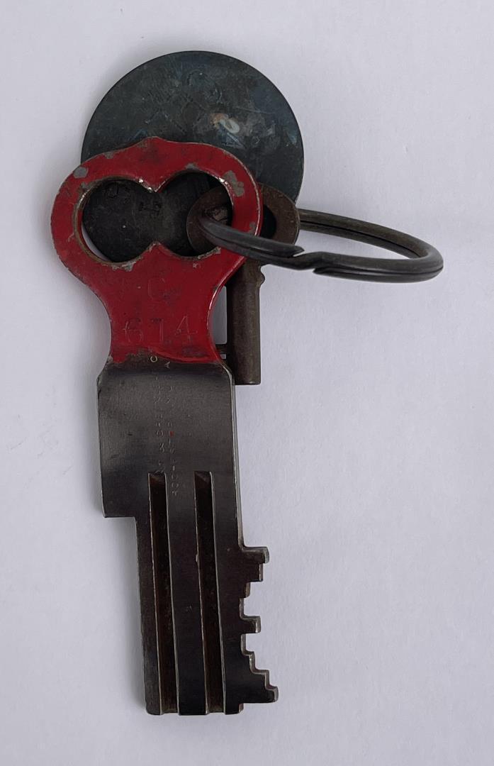 Antique Montana State Prison Cell Keys (1 of 5)