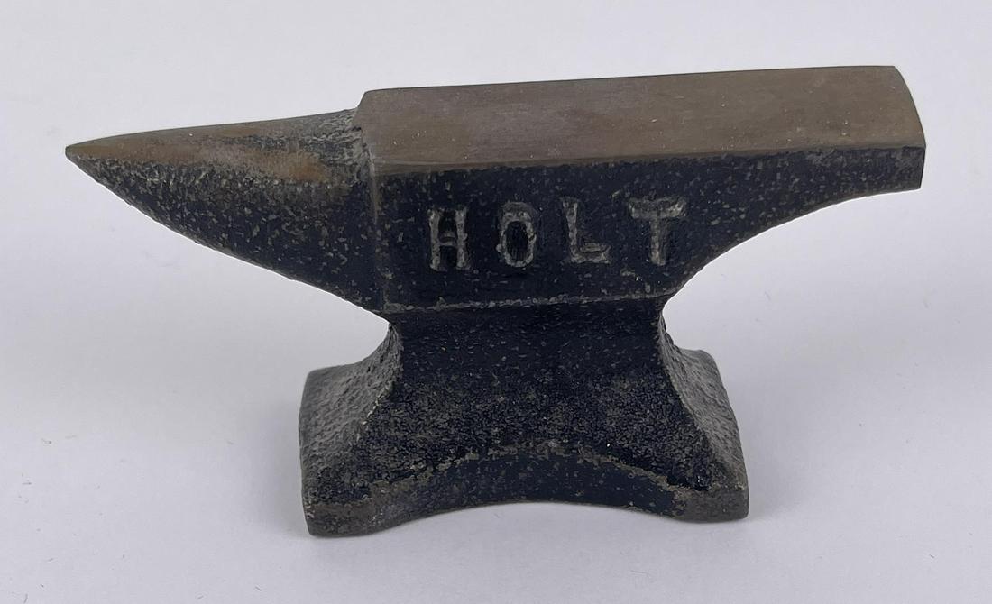 Holt Miniature Jewelers Anvil: 4" long.