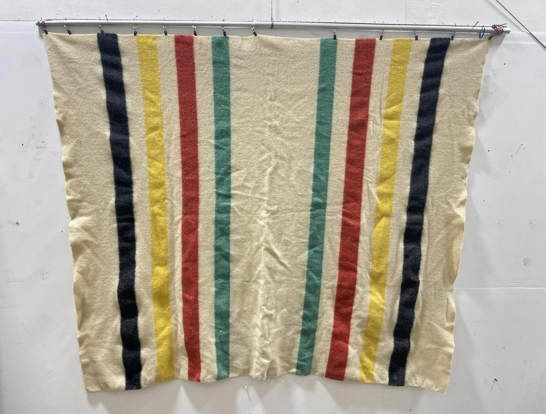 Antique Polar Star Hudsons Bay Style Wool Blanket (1 of 4)
