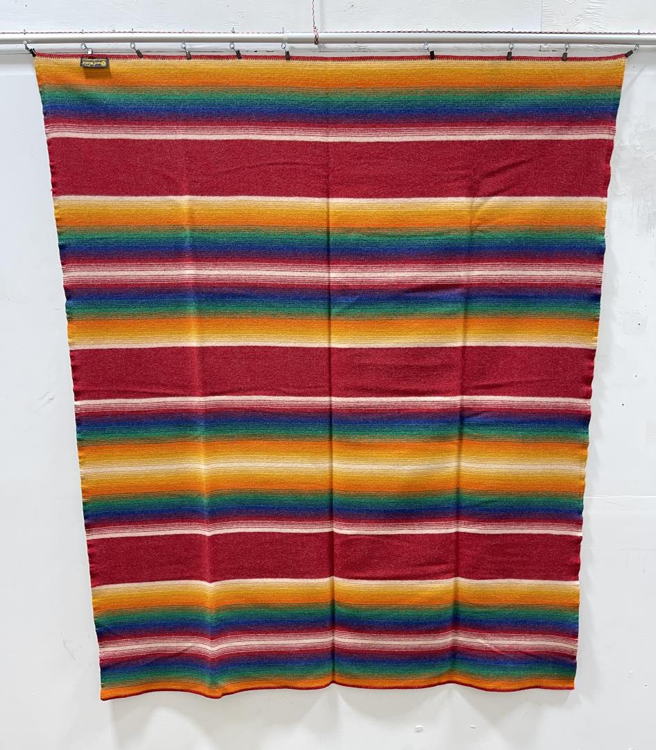 Woolrich Serape Pattern Pearce Wool Blanket (1 of 4)