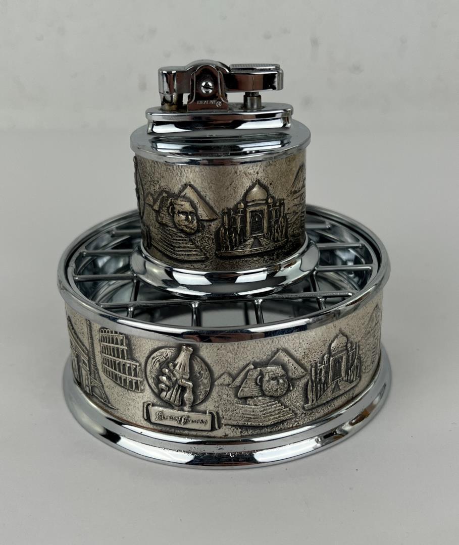 Coca Cola Symbol of Friendship Ashtray and Lighter: Nice set.