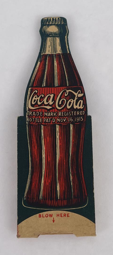 1920s Coca Cola Bottle Shaped Whistle (1 of 3)