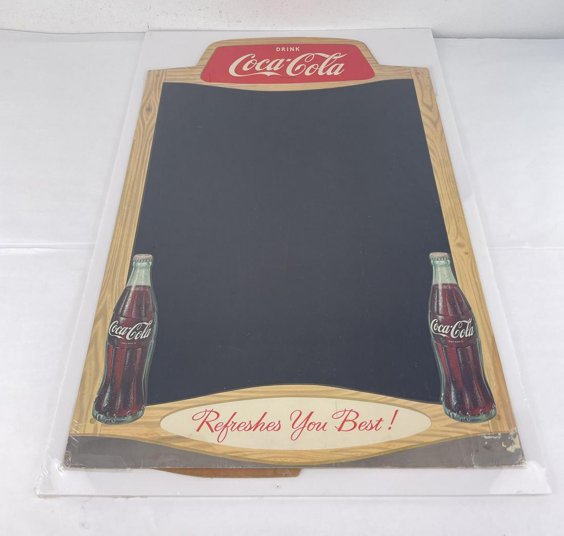 Coca Cola Chalkboard Store Display Sign (1 of 3)
