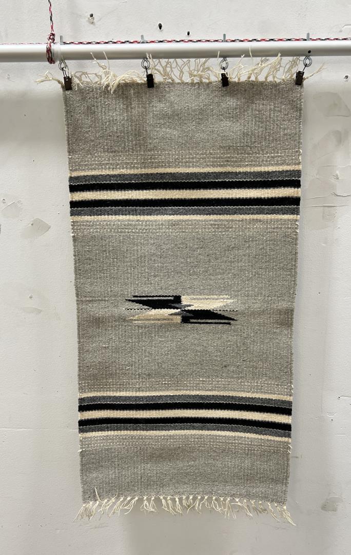 Chimayo Indian Serape Rug Blanket (1 of 4)