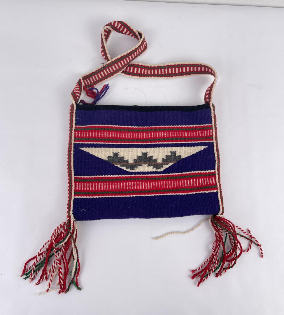 Native American Indian Woven Sash Bag (1 of 3)