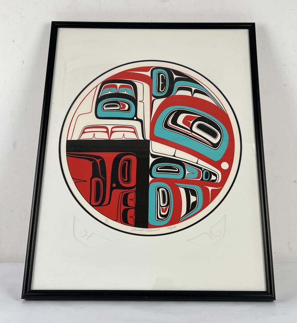 Reg Davidson Classical Dilemma Haida Indian Print (1 of 7)
