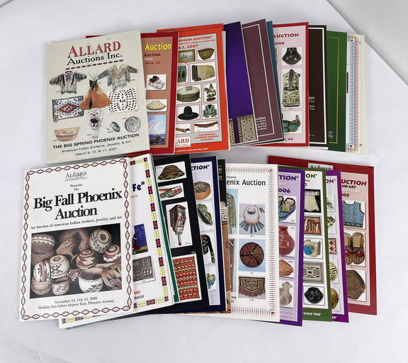 Group Of Allard Auction Catalogs