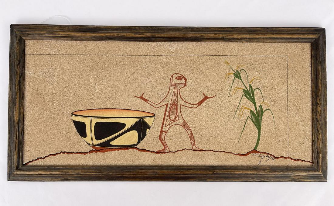 Navajo Indian Sand Painting (1 of 7)