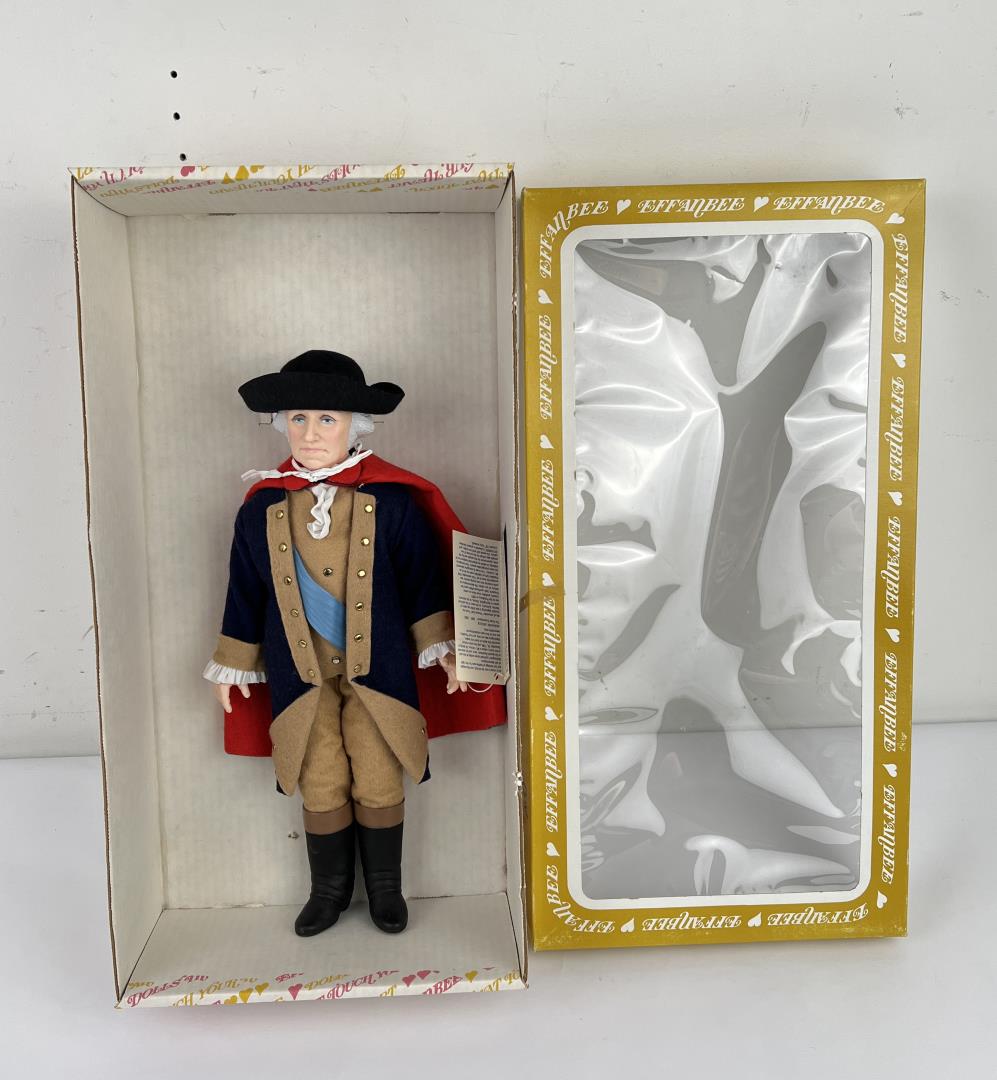 Effanbee George Washington Doll: Nice doll in box.
