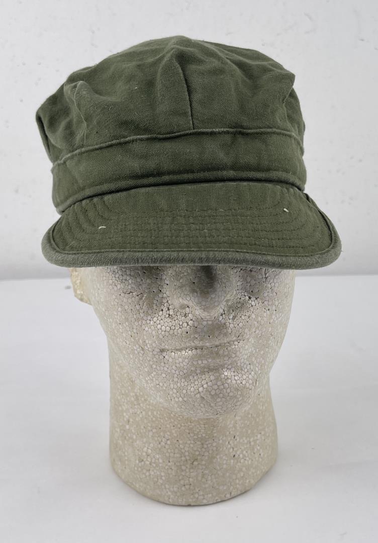Korean War OG-107 Utility Cap Hat: Nice example.