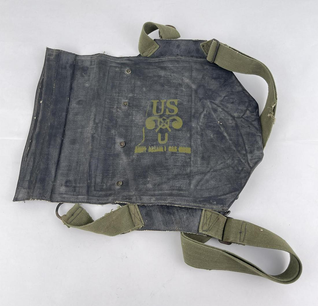 WW2 Army Assault Gas Mask Bag M5 Paratrooper: Bag only.