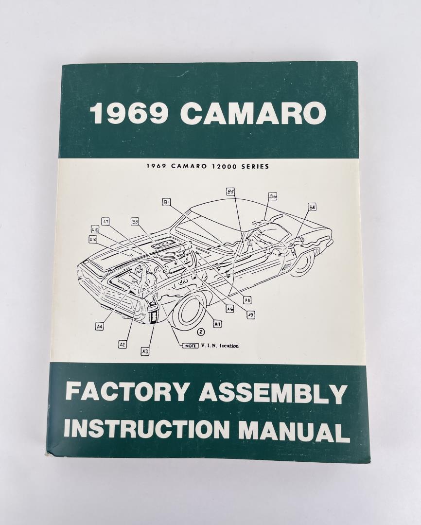 1969 Camaro Factory Assembly Instruction Manual (1 of 5)