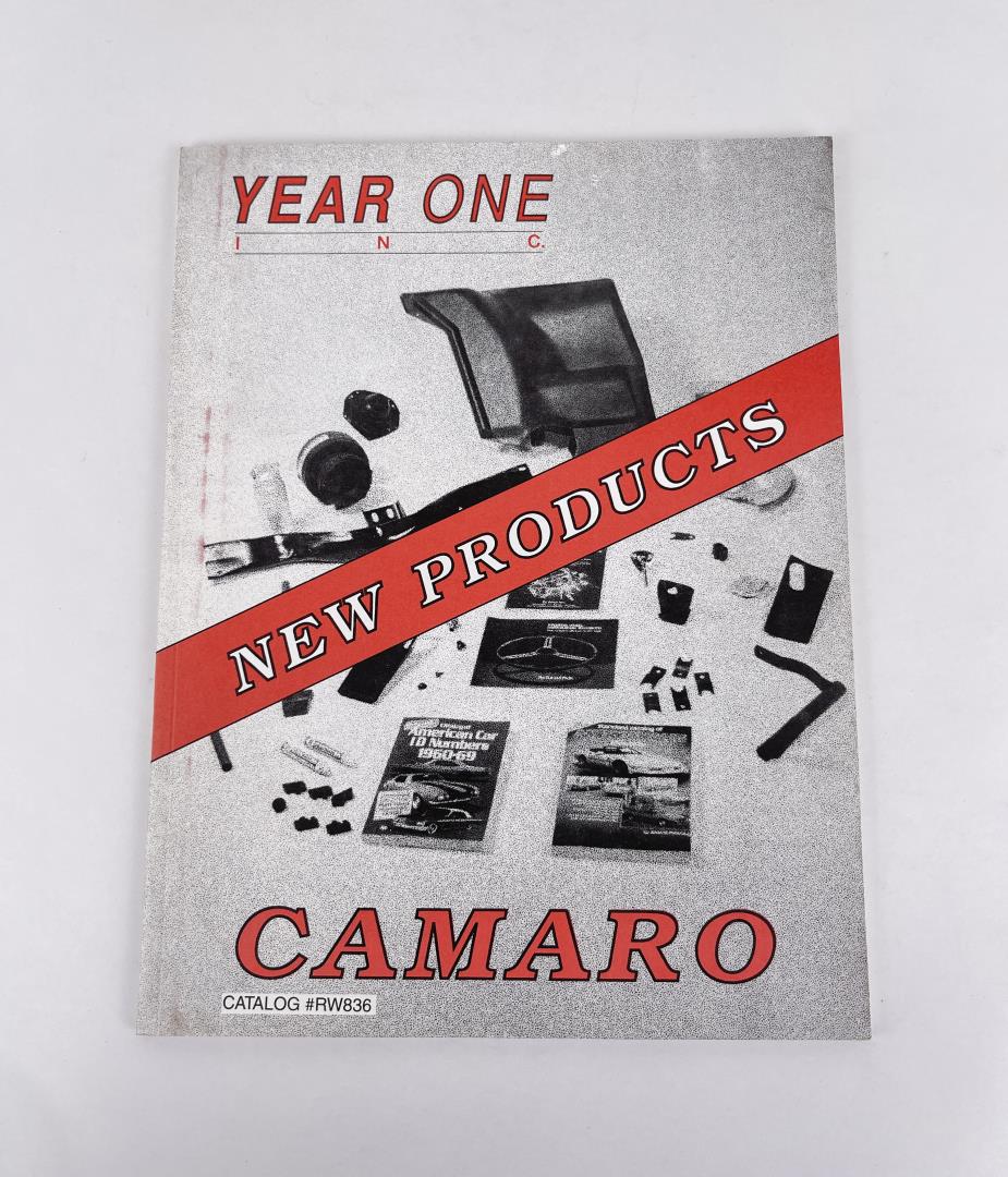 Year One Inc New Products Camaro Catalog: Catalog RW836