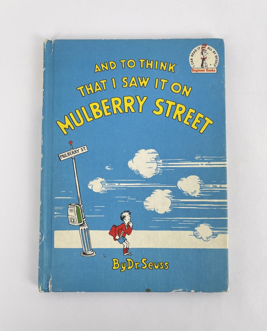 And to Think I Saw it on Mulberry Street: Dr. Seuss Banned Book. Book club edition.