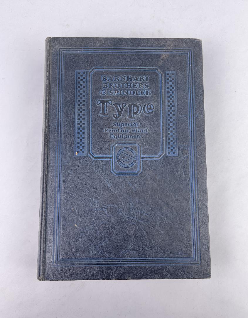 Type Faces Catalog Barnhart Brothers (1 of 6)