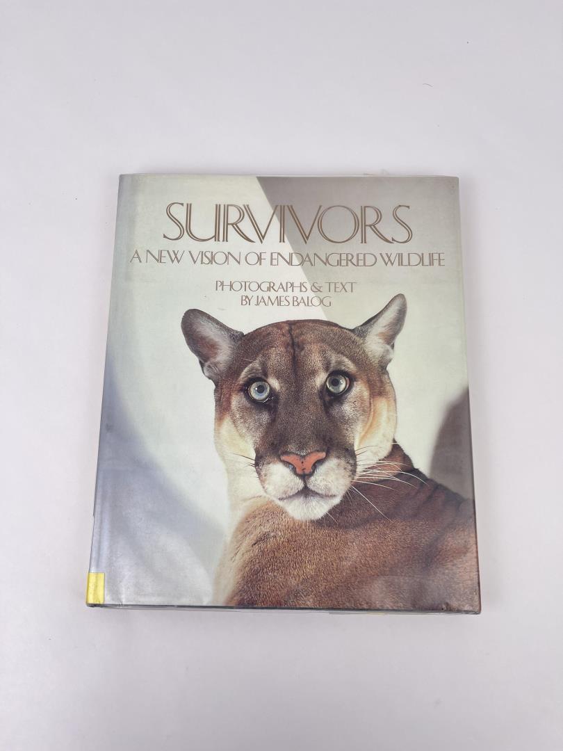 Survivors: A New Vision of Endangered Wildlife. James Balog. 1990