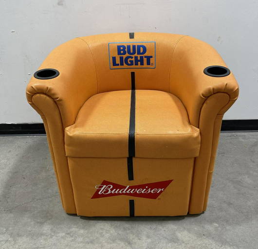 Budweiser Beer Bud Light Football Chair