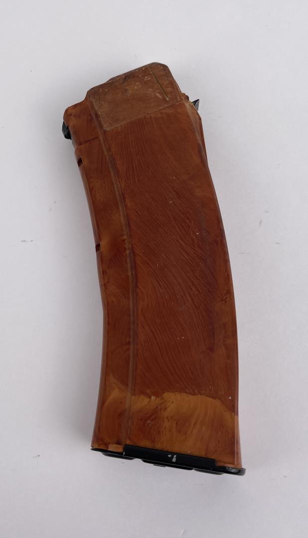 Russian Bakelite AK47 Rifle Magazine: No sales to the following areas, a bid from any of these restricted areas will result in immediate termination of your agility to place bids with our auction company in perpetuity: Internationally, Ca