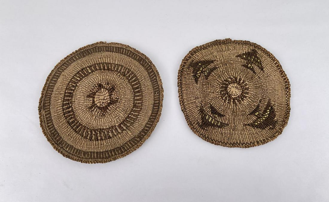 Makah Northwest Coast Native American Baskets (1 of 4)