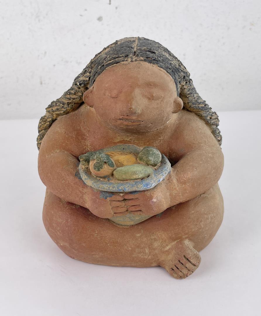 Mexican Gorda Pottery Figure (1 of 6)