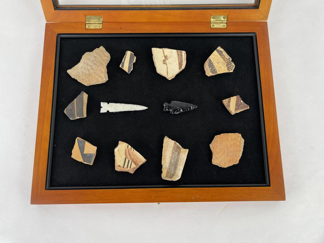 Group of Ancient Indian Pottery Shards (1 of 5)