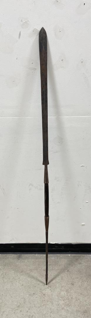 Antique African Maasi Elephant Spear (1 of 6)