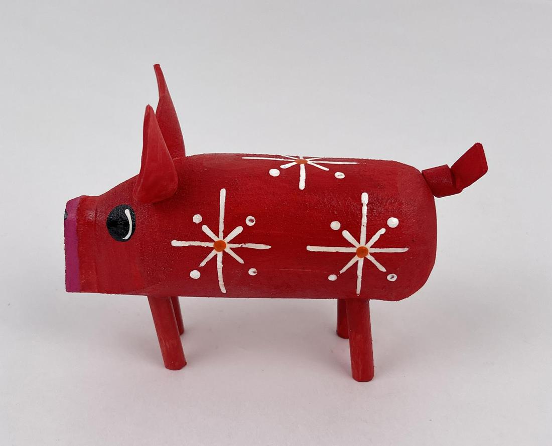 Edith John Navajo Folk Art Wood Carving (1 of 6)