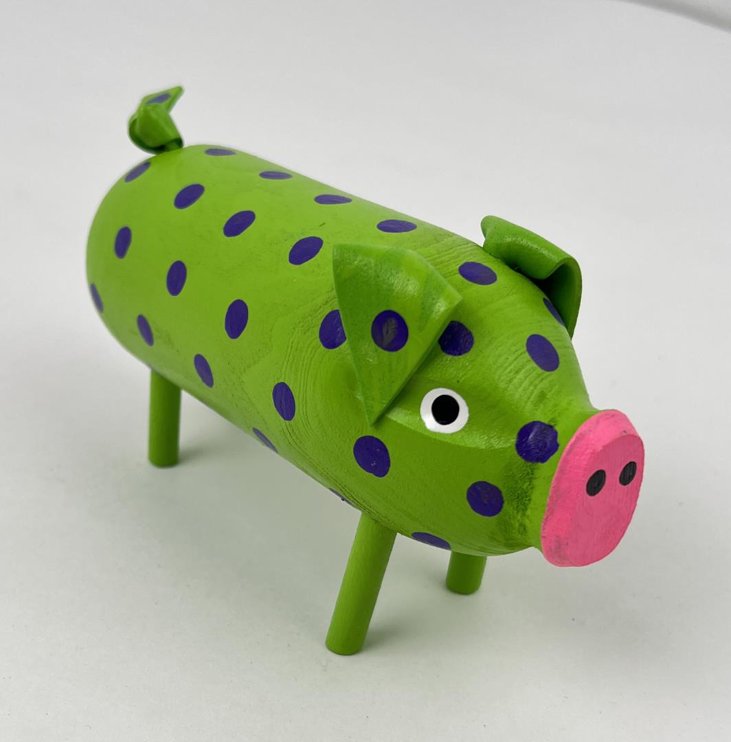 Edith John Navajo Folk Art Wood Carving (1 of 4)