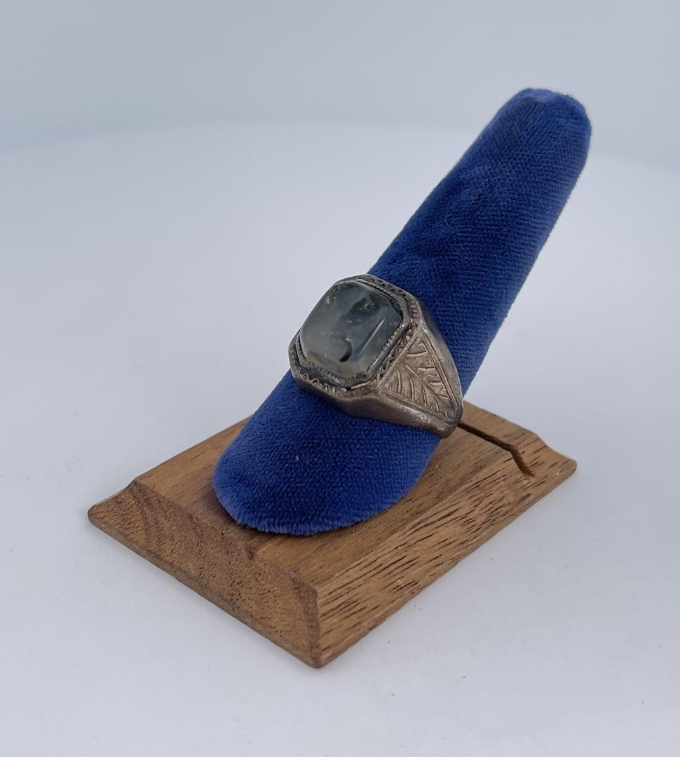 Montana Moss Agate Sterling Silver Ring (1 of 4)