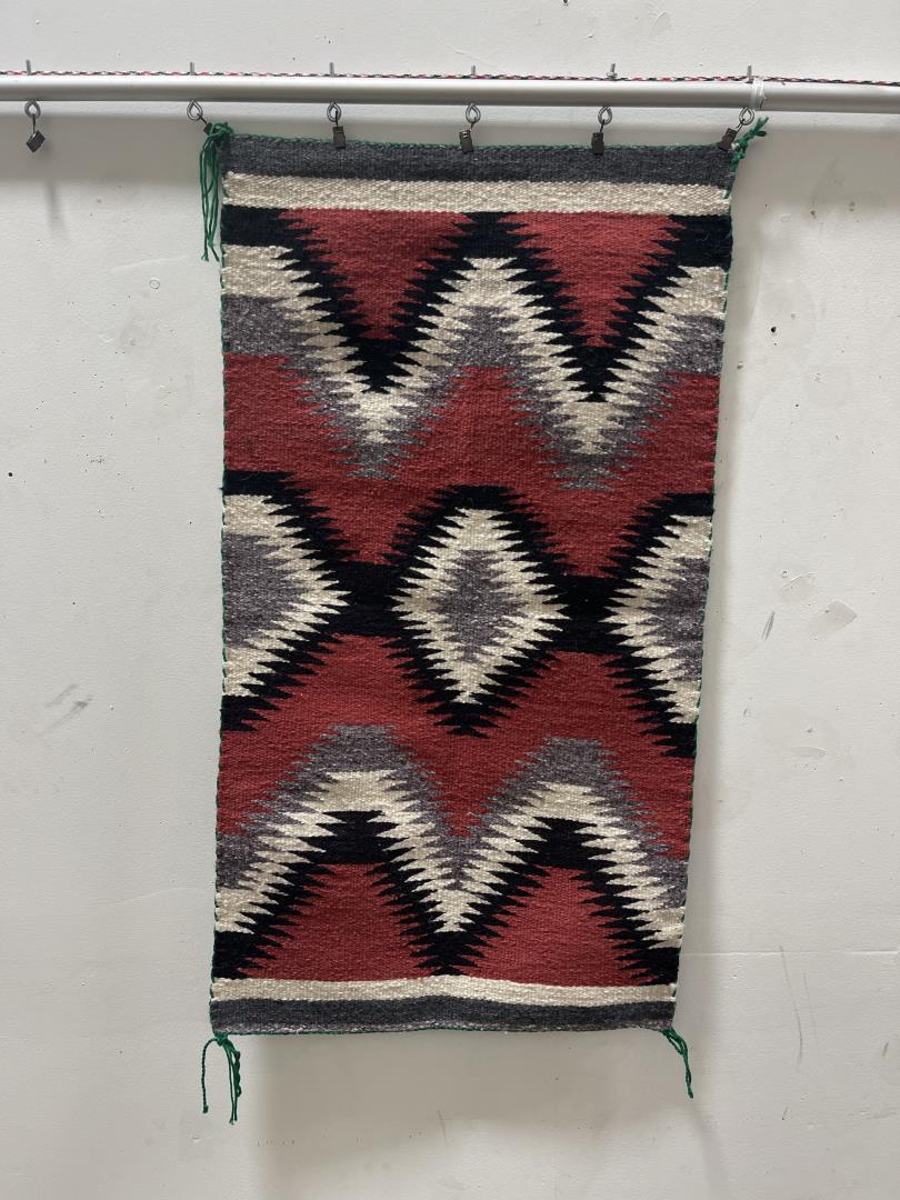 Navajo Indian Ganado Red Dazzler Blanket Rug (1 of 3)