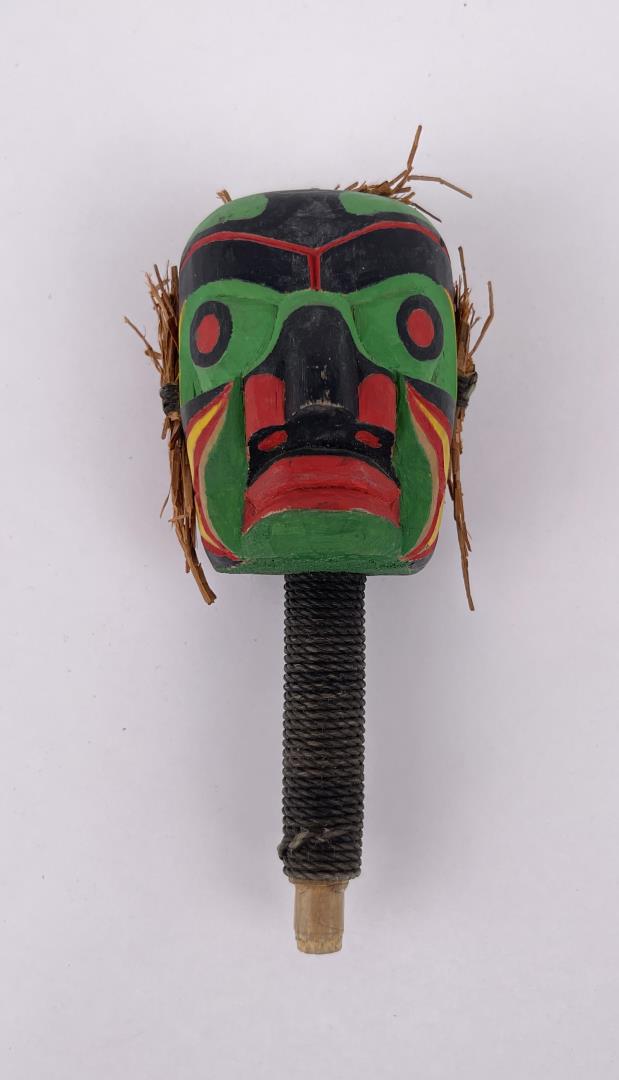 Northwest Coast Style Indian Rattle (1 of 4)