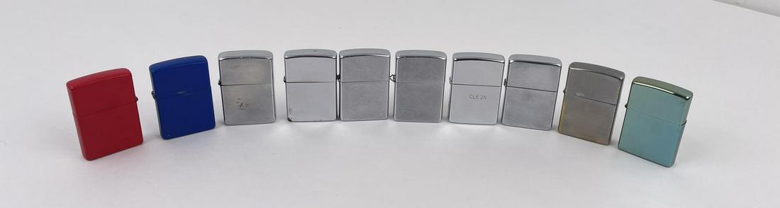 Collection of Vintage Zippo Lighters (1 of 6)