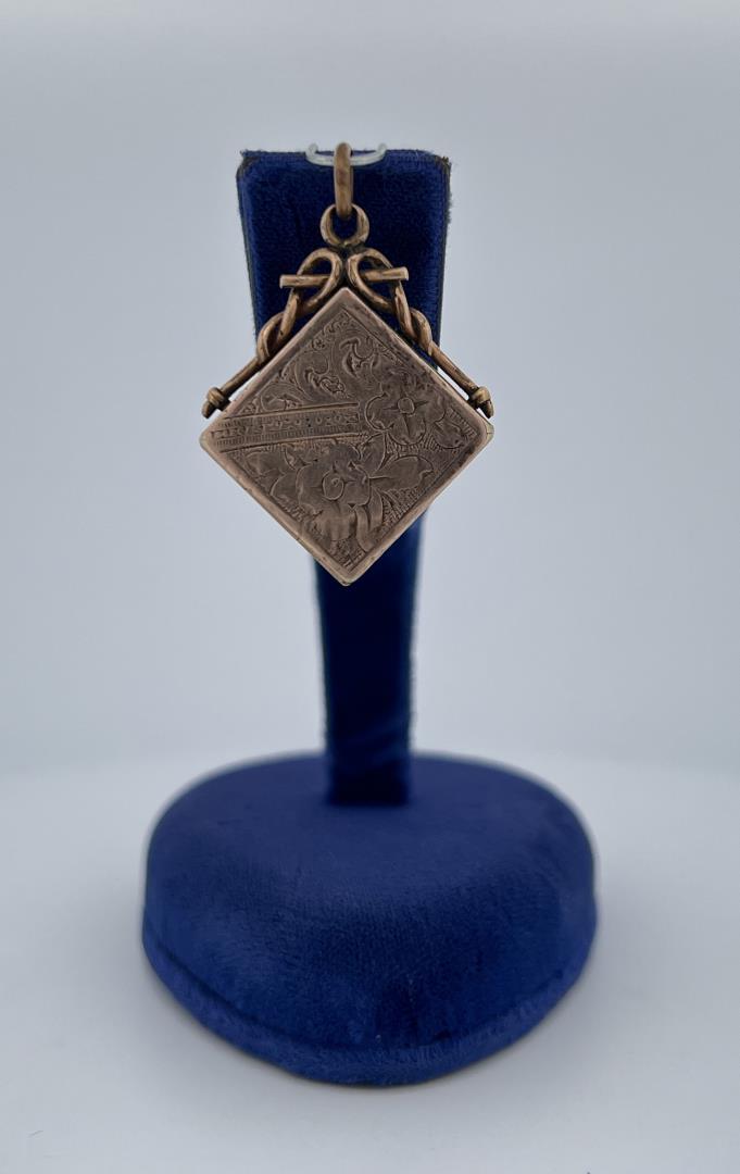 Victorian Pocket Watch Fob Locket (1 of 4)