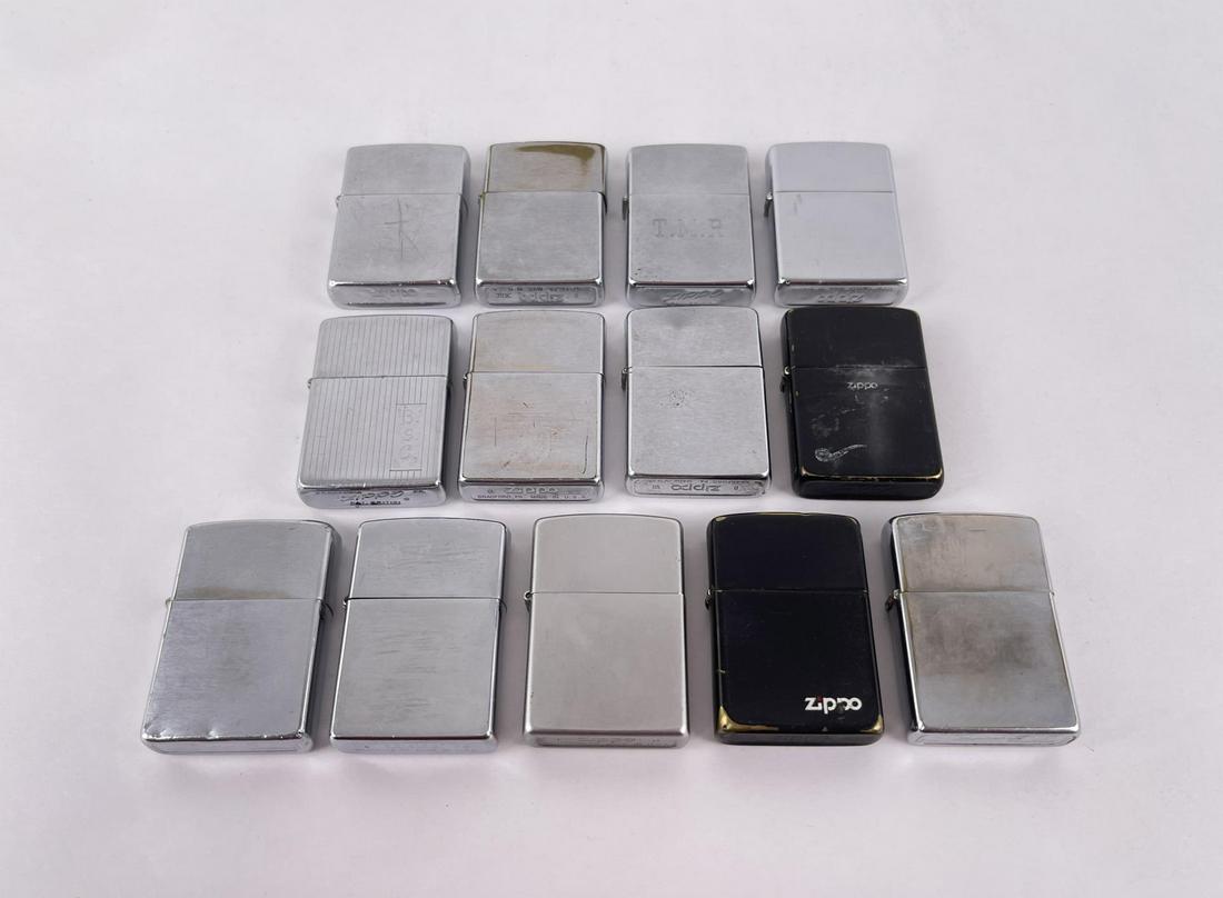 Collection of Vintage Zippo Lighters (1 of 4)