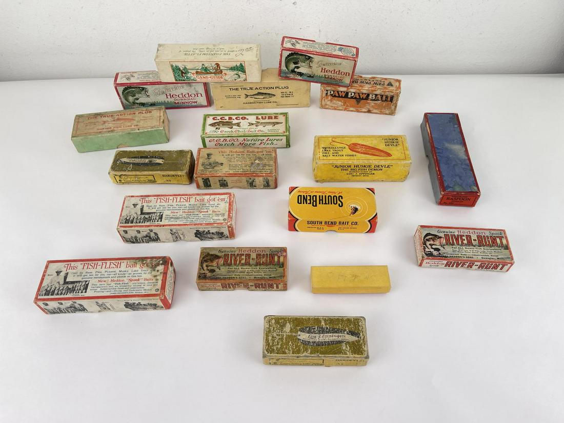 Group of Vintage Fishing Lure Boxes (1 of 5)