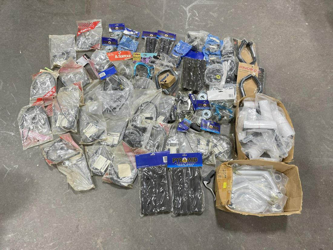 Large Group of Vintage BMX Bicycle Parts (1 of 6)
