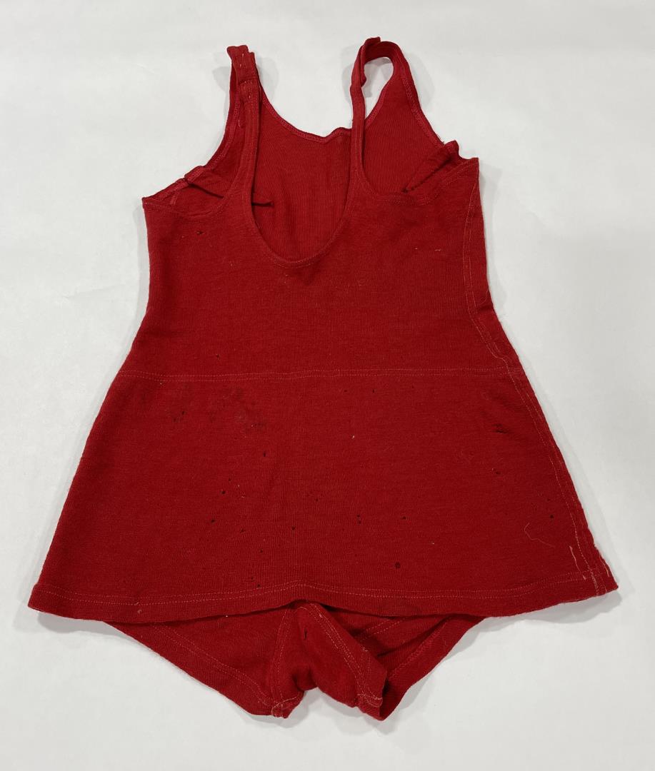 Antique Montgomery Wards Wool Swimsuit (1 of 6)