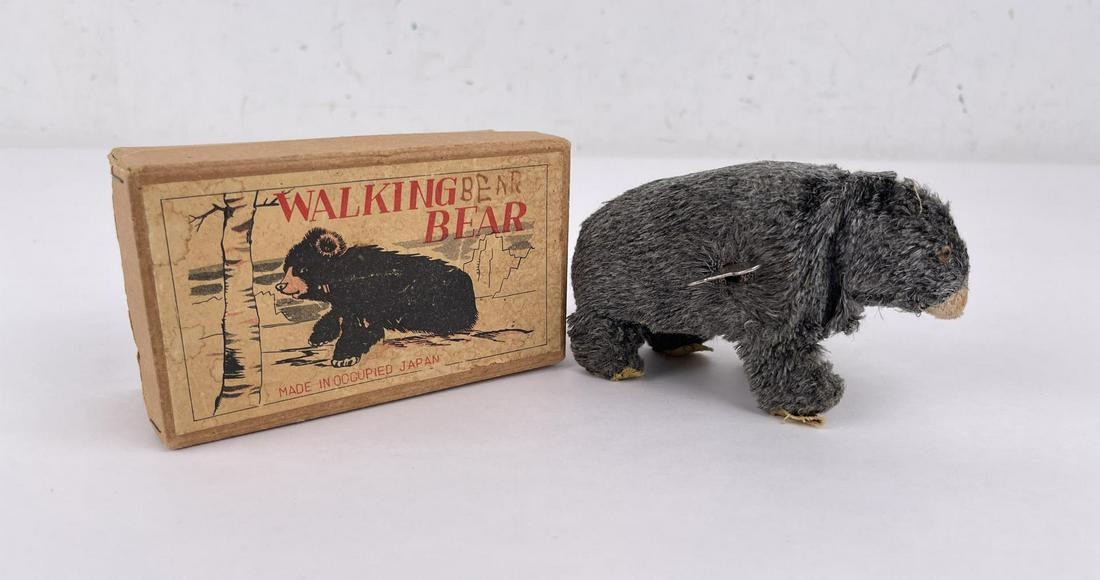 Occupied Japan Walking Bear Toy