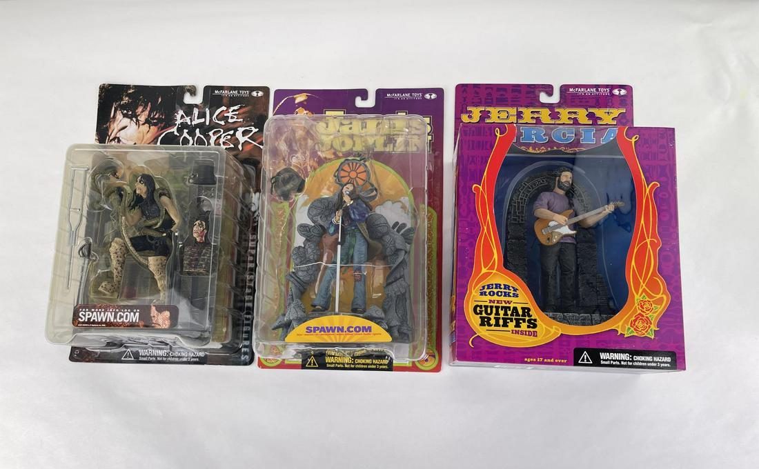 McFarlane Jerry Garcia Janis Joplin Alice Cooper (1 of 6)