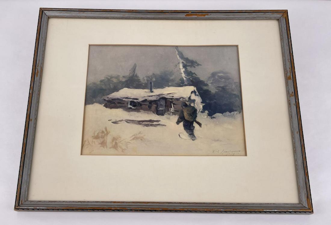 Theodore Roosevelt Lambert Antique Print (1 of 5)