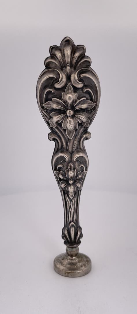 Victorian Sterling Silver Wax Seal Stamp (1 of 5)