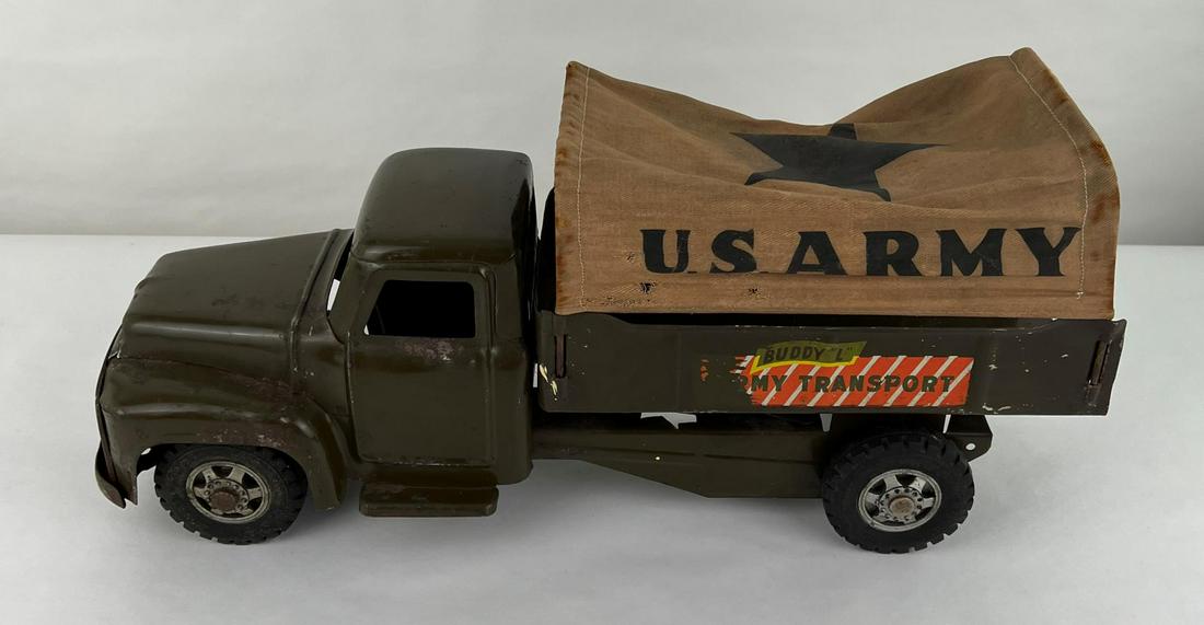 Buddy L US Army Transport Truck Toy (1 of 5)