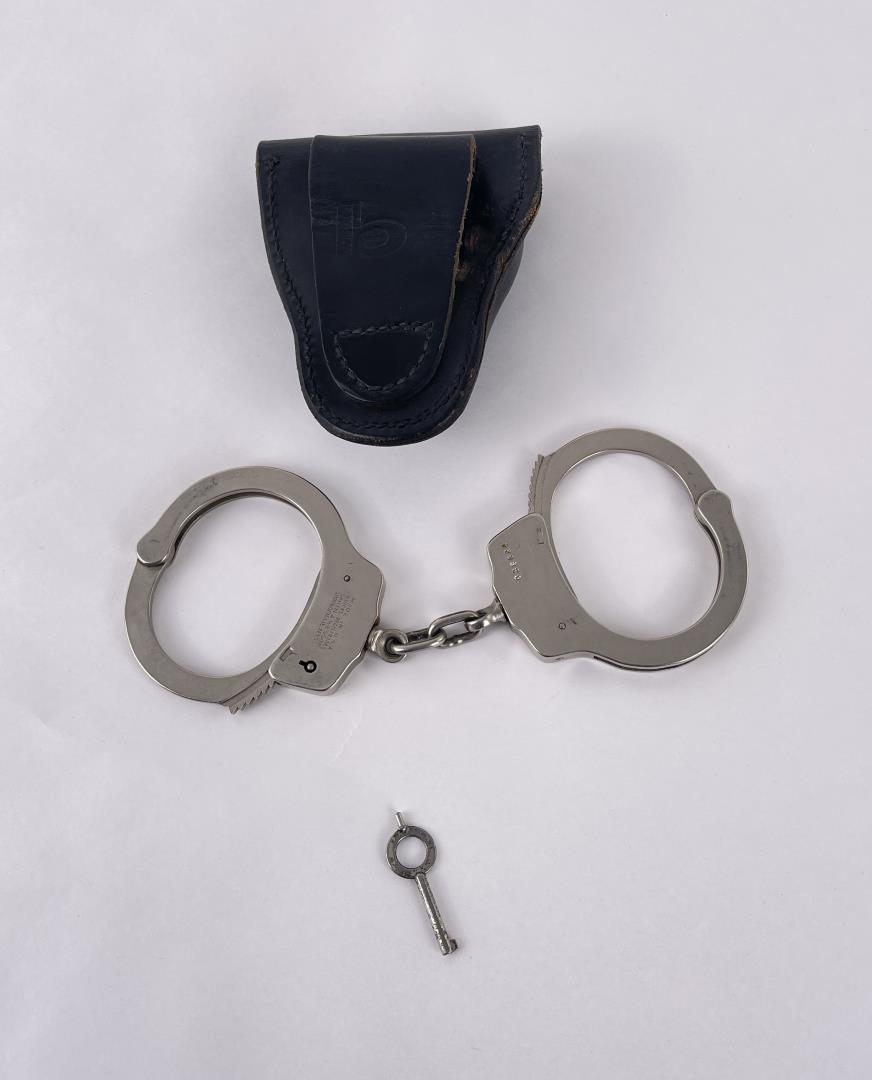 Vintage Smith and Wesson Handcuffs (1 of 6)