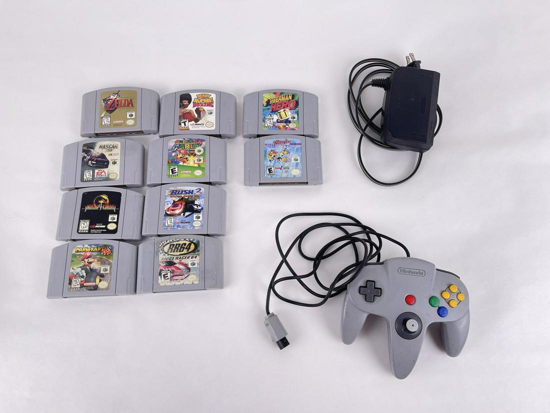 Nintendo 64 N64 Video Game Collection (1 of 4)